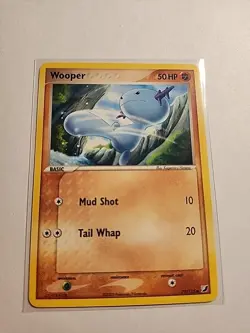 Pokemon TCG Wooper Regular 79/115 EX Unseen Forces Basic English - Image 1