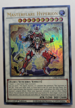 Yu-Gi-Oh Masterflare Hyperion Ultra Rare 1st Edition GFP2-EN010 - Image 1