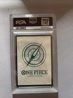 2025 ONE PIECE OP13-CARRYING ON HIS WILL ALTERNATE ART-GOLD DON!! CARD PSA 10 - Image 2