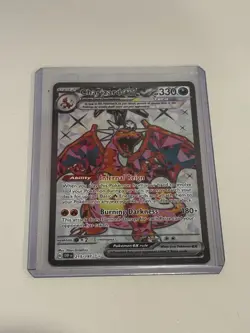 Charizard GX Pokemon Card 330 HP Holo Rare Burning Darkness Ability - Image 1
