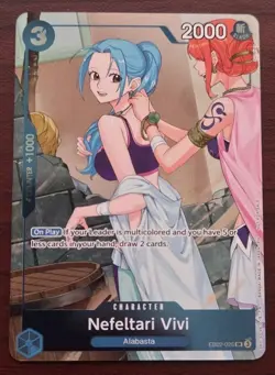 Nefeltari Vivi SR EB02-026 Promotion Pack Ex Vol. 3 ONE PIECE Card English NM - Image 1