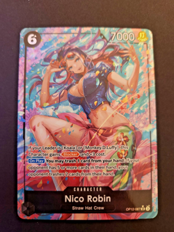 One Piece - Nico Robin (Alt Art)- OP12-087 Legacy of the Master - Image 2