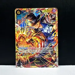 Sabo (120) OP13-120 Carrying On His Will Foil SEC One Piece NM - Image 1