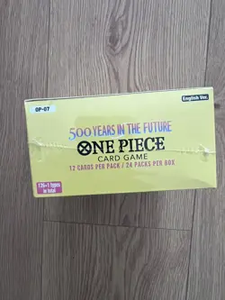 One Piece TCG OP-07 500 Years In The Future Booster Box English - Sealed - Image 2
