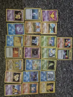Pokemon x 23 Base Set 1999 WOTC Bundle Vintage Cards No Duplicates - Image 1