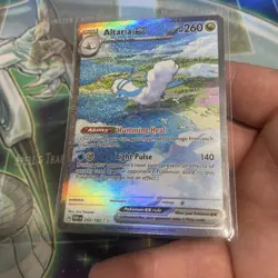 Pokemon TCG Altaria EX Holo Card Sv04: Paradox Rift 253/182 NM - Image 4
