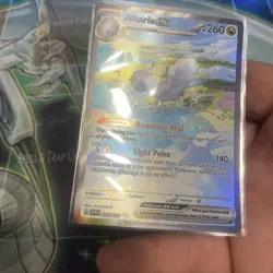 Pokemon TCG Altaria EX Holo Card Sv04: Paradox Rift 253/182 NM - Image 5