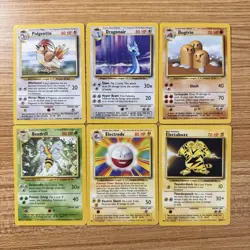 Pokemon TCG Base Set Rare Card Lot - Image 1