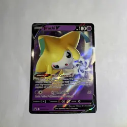 Pokemon Jirachi v TCG SWSH299 Sword & Shield Promo Card Near Mint Condition - Image 1