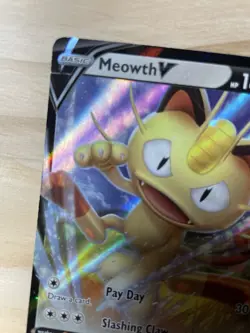 Meowth V, Sword & Shield Promo, SWSH004, Pokemon Promotional Card - Image 2