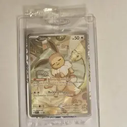 Pokemon TCG Eevee - 173 SVP Prismatic Evolutions ETB Promo Card Pack SEALED - Image 1