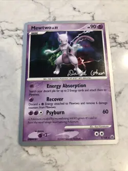 Pokemon 2009 World Championships Mewtwo Lv.51-David Cohen-9/100 Card-NICE - Image 1