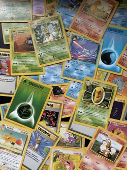 Vintage Pokemon Cards Bundle x 100 including base set 1999 WOTC - Image 3