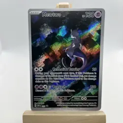 Pokemon MEWTWO 052 SV: Scarlet & Violet Promo Card Holo LP - Image 1