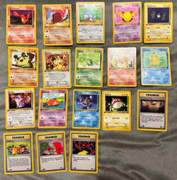 2000 Pokemon 1st Edition Team Rocket Cards Lot - 18 Cards - Image 1