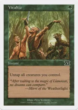 1 x Vitalize - 6th Edition - LP - Magic The Gathering - MTG - Image 1