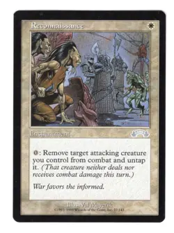 Reconnaissance Exodus LP 17/143 MTG Magic the Gathering Enchantment Uncommon - Image 1
