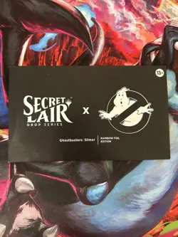 Ghostbusters Slimer Secret Lair FOIL MTG Sealed - Image 2