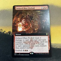 MTG / Delayed Blast Fireball - Extended Art / Nm - Image 1