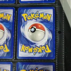 Pokemon Vintage WoTC Mixed Lot of Cards Holos Binder Pages Magmar EX Fire Types - Image 5
