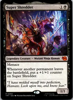 Super Shredder M Teenage Mutant Ninja Turtles 83 NM - Image 1