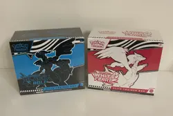 Pokemon Black Bolt and White Flare Elite Trainer Box ETB Set of 2 - Image 1