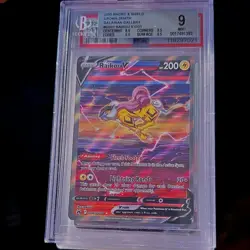 Pokemon Raikou V GG41/GG70 Crown Zenith Galarian Gallery Full Art Holo Beckett 9 - Image 1