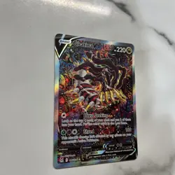 Pokemon TCG Giratina V (Alternate Full Art) 186/196 Swsh11: Lost Origin Holo - Image 3