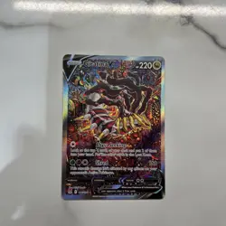 Pokemon TCG Giratina V (Alternate Full Art) 186/196 Swsh11: Lost Origin Holo - Image 4