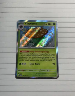 2024 Pokemon Scarlet Violet Paldean Fates Vileplume SH Shiny Holo #94/91 - Image 1