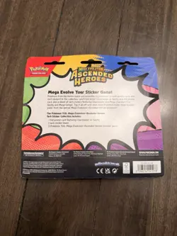 Pokemon TCG Tech Sticker Collection Ascended Heroes Gengar Gastly Promo Sealed - Image 3