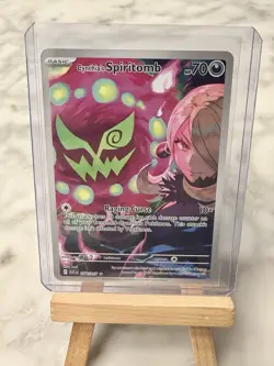 Pokemon TCG Cynthia's Spiritomb 244/217 Illustration Rare Ascended Heroes NM - Image 3