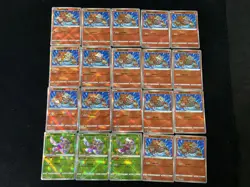 2025 Pokemon TCG S-Chinese Radiant Heatran Radiant Tsareena K Holo Lot*20 BL25 - Image 1