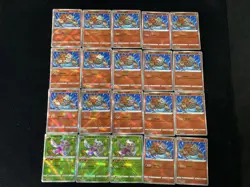 2025 Pokemon TCG S-Chinese Radiant Heatran Radiant Tsareena K Holo Lot*20 BL25 - Image 2