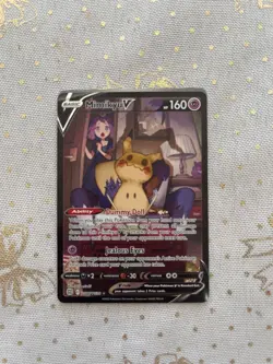Mimikyu V TG16/TG30 Brilliant Stars Trainer Gallery Pokemon Card - Image 1