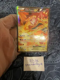 Pokemon TCG Charizard EX XY121 PROMO; FREE SHIPPING!!! - Image 1