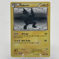Zekrom Promo Black and White Promos BW005 MP Pokemon TCG Blackstar Legendary - Image 1