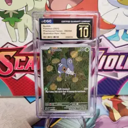 CGC 10 Pristine Nymble 096/094 Illustration Rare - Phantasmal Flames - Pokemon - Image 1