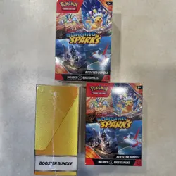 Pokemon TCG Scarlet And Violet Surging Sparks Booster Bundle New and Seal 3 Pak - Image 2