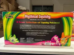 Pokemon TCG: Mythical Squishy Premium Collection Box SEALED MEW VICTINI CELEBI - Image 2