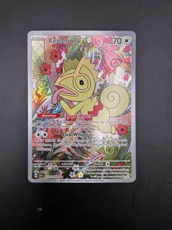 Pokemon TCG Kecleon 213/191 Sv08 Illustration Rare Full Art Holo - Image 1