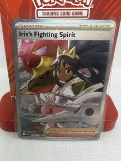 Pokemon Iris's Fighting Spirit Full Art Trainer-Supporter Holo Rare ASC 292/217 - Image 1