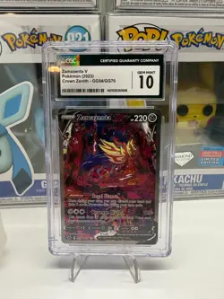 Zamazenta V GG54/GG70 - Crown Zenith CGC 10 Gem Mint GG54 Pokemon - Image 1