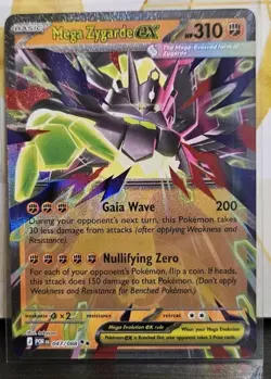 Mega Zygarde ex 47/88 Double Rare Pokemon Perfect Order ME03 NM - Image 1