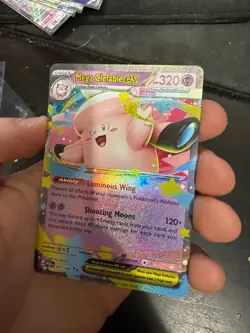 Pokemon TCG Mega Clefable ex ME03: Perfect Order NM - Image 1
