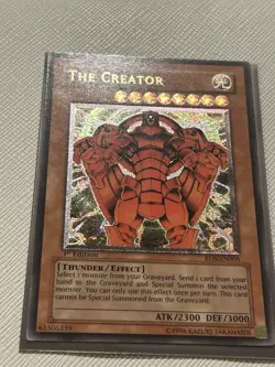 Yugioh The Creator RDS Ultimate Rare 1st Edition LP - Image 3