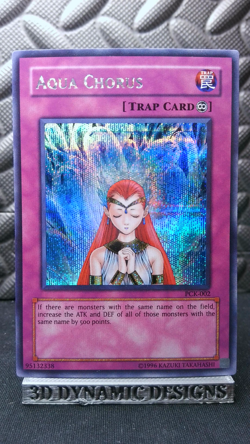 | Yugioh Aqua Chorus PCK-002 Prismatic Secret Rare Power of Chaos NM- 🔥 | - Image 1