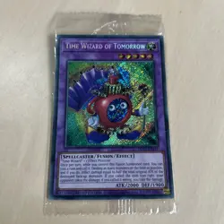 YUGIOH TIME WIZARD OF TOMORROW SECRET RARE DLCS-EN147 NEAR MINT - Image 1