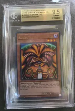 Yu-Gi-Oh! Exodia the Forbidden One Ultra Rare LOB-124 Bgs 9.5 - Image 1