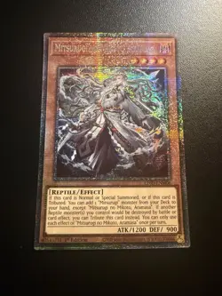 Mitsurugi no Mikoto, Aramasa (Starlight Rare) L26D-ENM06 Legendary Modern Decks - Image 1